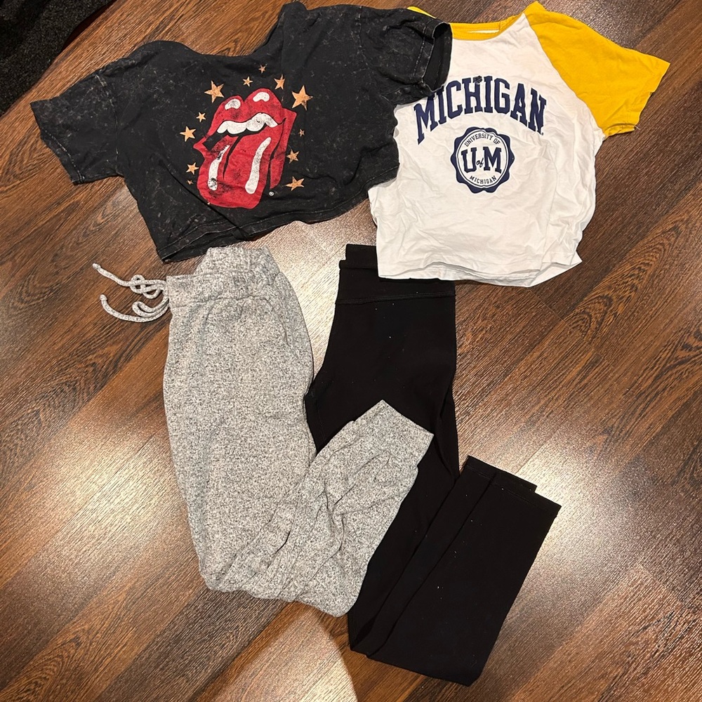 Size 12 Ivivva leggings +more